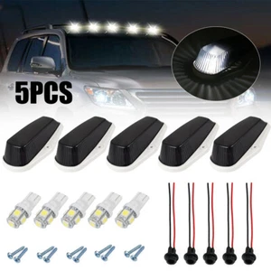 5x LED Cab Roof Marker Light Bright White w/ Bulb Kit For Ford F-150 F-250 F-350 - Picture 1 of 8