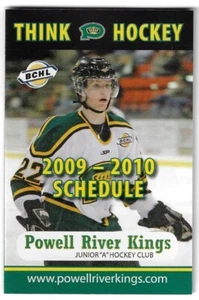 Powell River Kings BCHL 2009-10 ¡horario de hockey!¡!! Información del boleto - Imagen 1 de 1