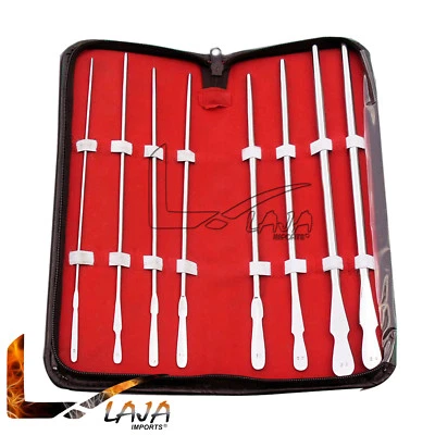 Dittel Sounds Juego de 8 Instrumentos de Urología Acero Inoxidable Nuevo Foto 1 de 2