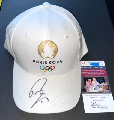 Boné chapéu aberto francês RAFAEL RAFA NADAL ASSINADO OFICIAL 2024 PARIS OLIMPÍADAS JSA - Imagem 1 de 2