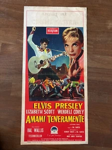CAP,Locandina, AMAMI TENERAMENTE LOVING YOU Elvis Presley Lizabeth Scott 1957 - Foto 1 di 1