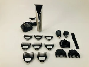 Recortadora de barba Wahl de acero inoxidable de iones de litio 2.0+ para hombre 09864SS - Imagen 1 de 12