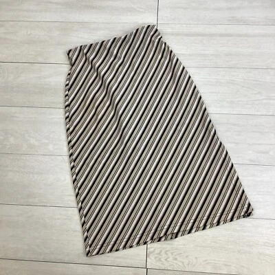 Vintage 90's XOXO Y2K Diagonal Stripe Stretch Pencil Skirt Women’s Small - Image 1 of 4