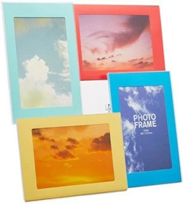 NAKABAYASHI Resin Photo Frame Postcard 4 Face - TP - 211 - 4 W NEW from Japan - Image 1 of 4