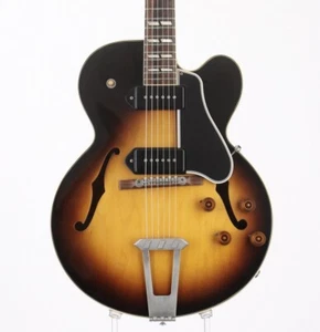 Gibson 2017 Limited Run ES-275 P-90 VOS Dark Burst USA Electric Guitar - Picture 1 of 11