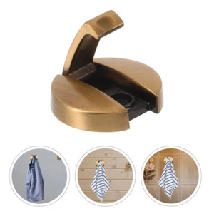 Wall Hook Hanging Towel Collapsible Decorative Hooks for Clothing - Picture 1 of 12