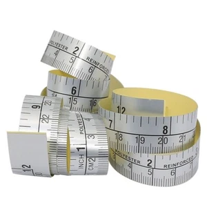 Cinta métrica adhesiva impermeable máquina de coser regla adhesiva para herramienta de carpintería - Imagen 1 de 7