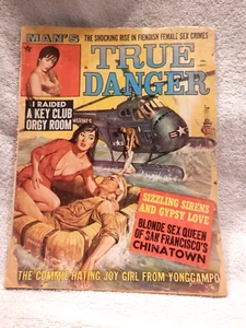Vintage 1964 Sept. Man's True Danger Magazine - Bild 1 von 2