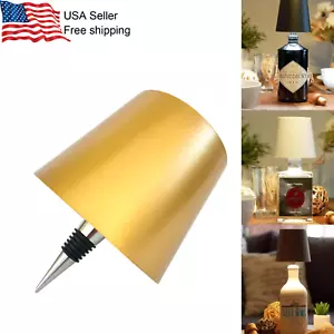 Kabellose Flaschenlampe, Gold Neu Weinflasche LED Licht, Touch Kabellose Flaschen - Bild 1 von 18