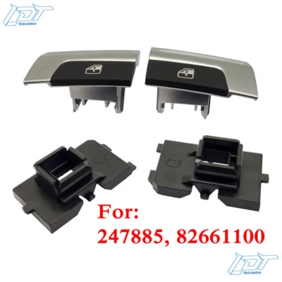 PARA Ferrari 458 488 ff Botón Interruptor Ventana Eléctrica Derecha Izquierda con Soporte Foto 1 de 4