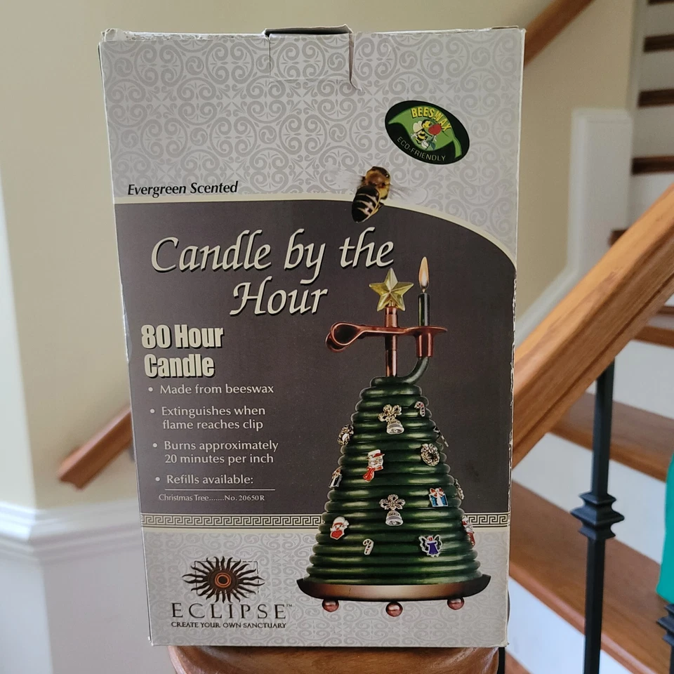 Candle by the Hour 80 Hour Beehive Christmas Tree 20650B Eclipse Home Decor - Image 1 of 4