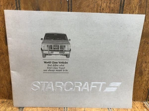 Original Starcraft Catalog - 1985 Luxury Vans - Picture 1 of 4