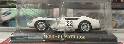 FABBRI Altaya Ixo 1/43 Ferrari 250 Testa Rossa TR 1958 Blanc & Bleu - Photo 1/3