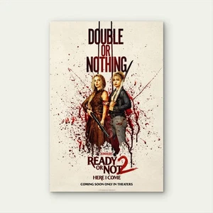 Ready or Not: Here I Come (2026) Movie Ready to Hang Metal Print - Foto 1 di 6