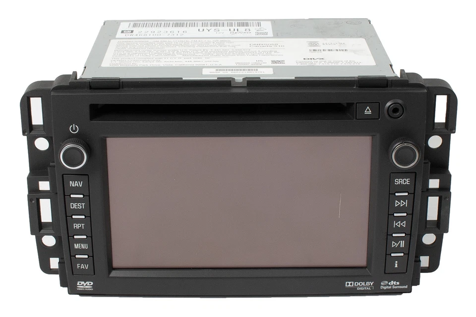 2013 Chevrolet Avalanche 1500 AMFM Sat Radio CD DVD Player Navi Opt UYS 22923616 - Image 1 of 4