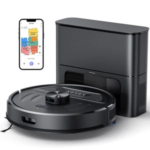 Lubluelu 5500Pa Robot Vacuum and Mop Combo Auto-Empty Dock Sutions APP Control - Picture 1 of 16