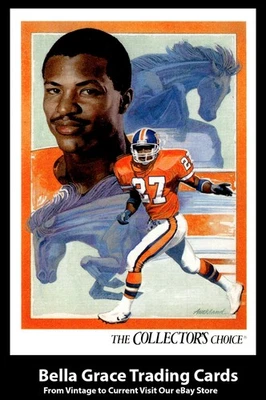 1992 Upper Deck Steve Atwater #76 Denver Broncos Team Checklist - Image 1 of 2