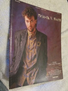 Michael W. Smith The Big Picture song book 1986 WORD Music Christian gospel pop - Imagen 1 de 3