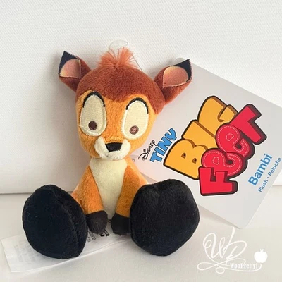 2018 Official Disney Tiny Big Feet Collection Cute Micro Plush - BAMBI - NWT Foto 1 de 3