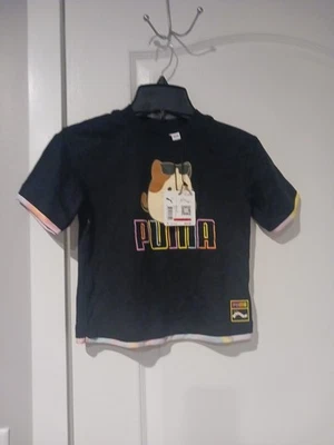 Camiseta PUMA x SQUISHMALLOWS Cam the Cat para niñas nueva con etiquetas Foto 1 de 4