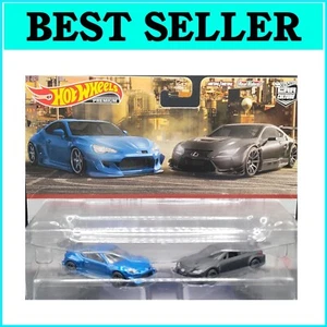 Premium Hot Wheels 2-Pack - Subaru BRZ & Lexus RC F GT3 – Unique Design for Kids - Picture 1 of 2