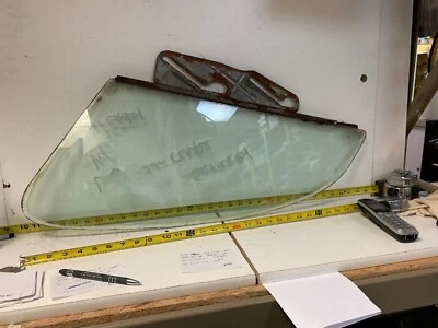 Cadillac Series 61 1941 OEM cupé de 2 puertas izquierda izquierda izquierda cuarto de ventana trasero (dg93) Foto 1 de 4