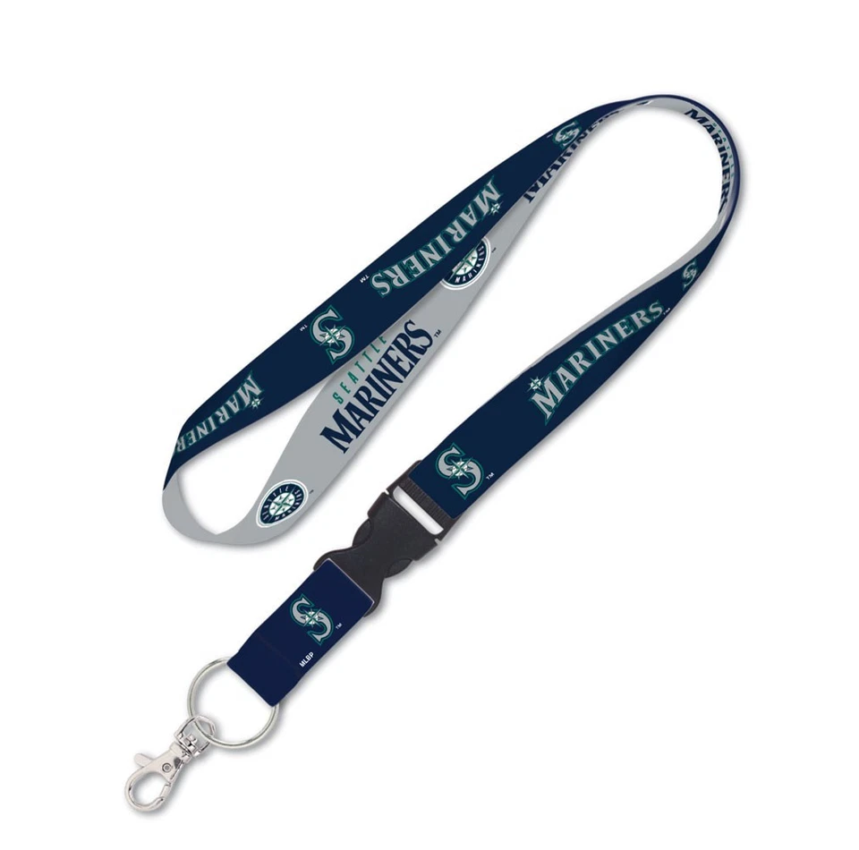SEATTLE MARINERS LANYARD DETACHABLE BUCKLE BRAND NEW WINCRAFT 😎🔥 - Image 1 of 1