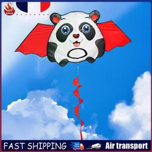 1.6m Tail Animal Shaped Kites Enhance Coordination for Boys Girls (Panda) FR