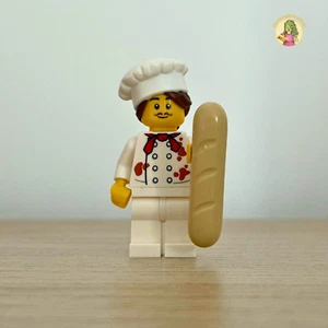 Lego Minifig Minifigure Custom Le Maître du Pain pièce authentique NEUF NEW - Imagen 1 de 4