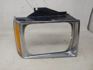 Oem Passenger Side Headlight Chrome Bezel & Lens 88 89 90 Chevy S10 Blazer 4x4  - Picture 1 of 7