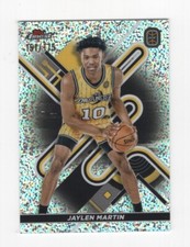 2022-23 TOPPS FINEST OTE OVERTIME ELITE SPECKLE REFRACTOR 151/175 JAYLEN MARTIN