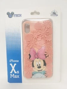 Disney DTech XS Max iPhone Case ✿ Minnie Mouse Flower Garden Blooming Peach/Pink - Picture 1 of 16