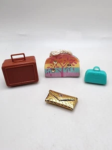 Mattel Baby Tasche Konvolut, Skipper! Clutch goldene Grübchen, 1971, blaue Tasche - Bild 1 von 10