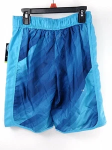 NWT Xersion Swimwear Boy Bottoms UPF 50 Color Blue Size Medium 10-12 Drawstrings - Picture 1 of 5