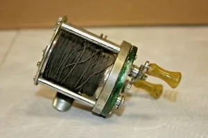 Carrete de fundición vintage Shakespeare MARHOFF 1964 modelo GE níquel plata - Imagen 1 de 6