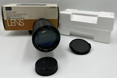 Sears MC Zoom 80-200mm 1:4 Lens For Minolta MD - Image 1 of 4