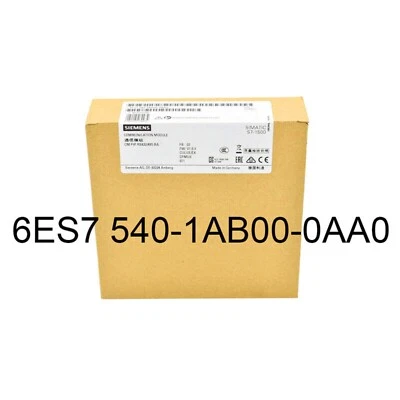 New Siemens SIMATIC S7-1500 6ES7540-1AB00-0AA0 6ES7 540-1AB00-0AA0 - Image 1 of 4