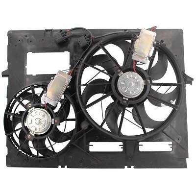 Conjunto de ventilador de refrigeración del radiador para VW Touareg 2004-10 Audi Q7 2011-15 7L0121207D Foto 1 de 3
