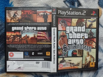 Grand Theft Auto: San Andreas (PS2) *With MAP* *Near Mint* 5026555302616