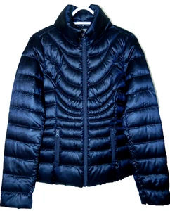 a.n.a Packable PREMIUM DOWN Puffer Jacket-S, Navy Blue NWT $150 - Picture 1 of 18