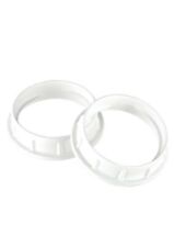 Aluminum Shade Ring for Medium-Base Sockets - White - WESTINGHOUSE-7000100
