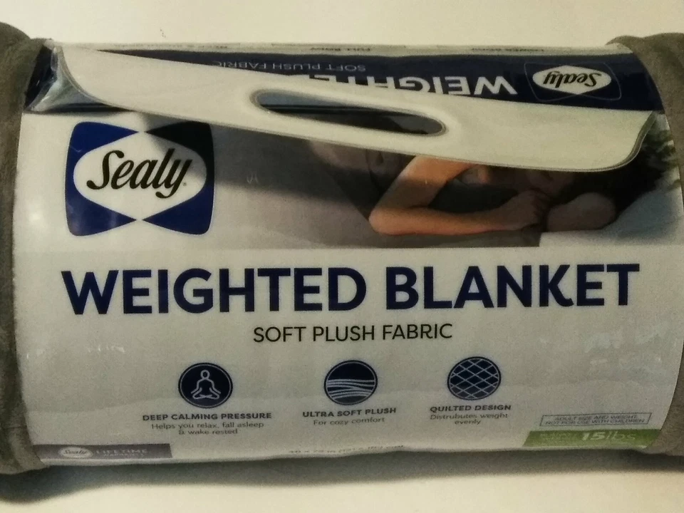 Manta con peso Seally 15 libras Foto 1 de 4