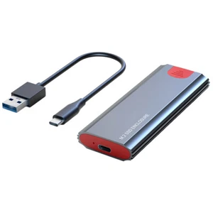 M.2 SSD Case USB3.1 Gen2 for 2230/2242/2260/2280 M2 NVMe SSD (NGFF Protocol) FR - Bild 1 von 12