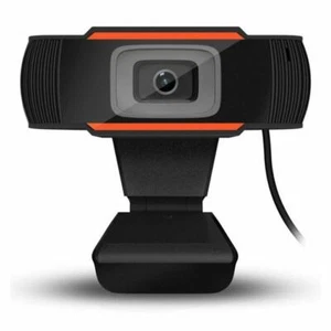 1080P Full HD Webcam with Built-In Microphone, USB Connection, Plug and Play - Picture 1 of 6