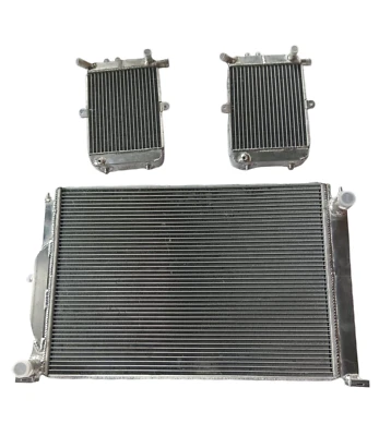 Radiador de aluminio Fit Audi A4 RS4 B7 8EC/8ED Quattro 4,2 L 2005-2008 Foto 1 de 4