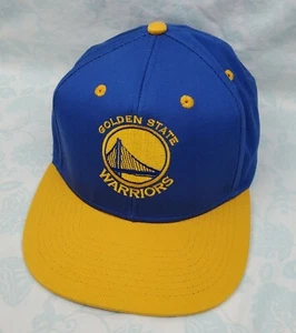 Adidas NBA Golden State Warriors Blue/Yellow Snapback Cap/Hat Adult One Size - Picture 1 of 9