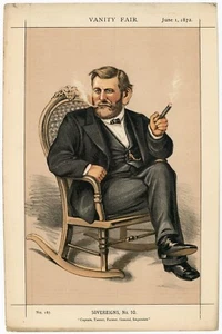 Original Vanity Fair Druck von Präsident Ulysses Grant der USA V380 - Bild 1 von 2