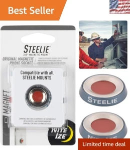 Nite Ize Steelie 360° Magnetic Mount Original Magnetic Phone Socket - Picture 1 of 8