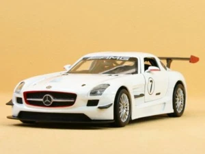MB Mercedes Benz SLS AMG GT3 - bianco - MotorMax 1:24 - Foto 1 di 2