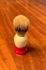Vintage Ever-Ready C40 Sterlized Pure Badger Shaving Brush RED & IVORY